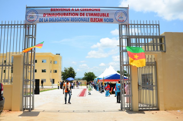 Le Directeur Générale des Elections a inauguré l'immeuble siège régional d'Elections Cameroon pour le Nord le 23 août 2023.