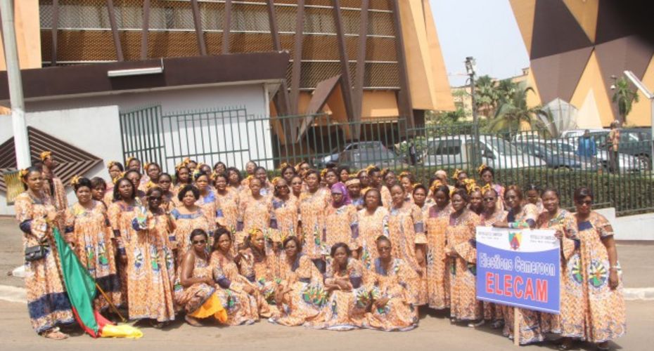 Celebrating the 31st edition of the International Women's Day at Elections Cameroon